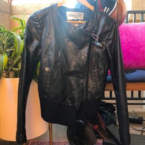 Rogan Women Leather Jacket